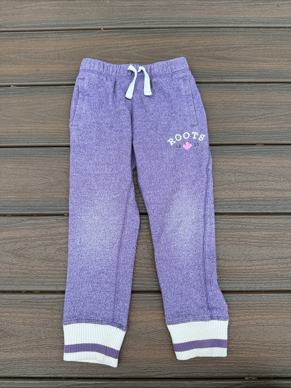 Roots Purple Kids Sweatpants